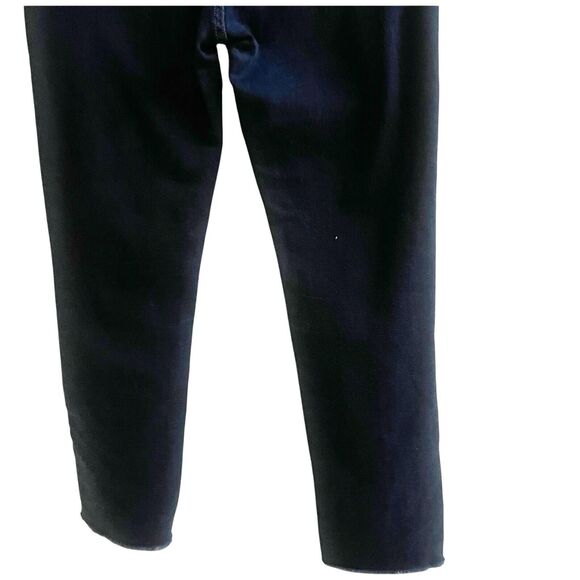 MOTHER Women's Straight Leg Jeans - Dark Blue - Picture 5 of 12